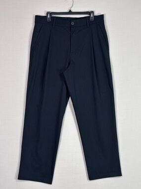 Lululemon ABC Mens 33 Navy Stretch Tech Pants Tailored Golf Casual